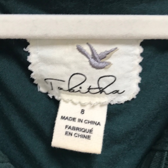 Green Tabitha dress with pockets - Picture 2 of 4